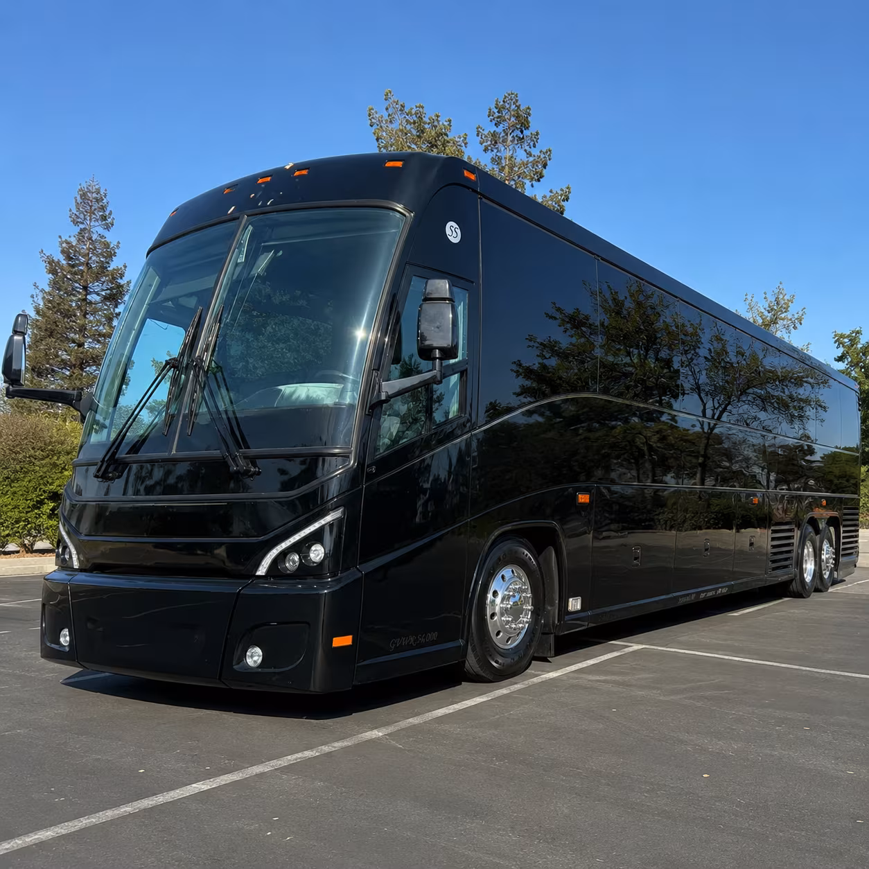 las vegas charter bus rentals for groups departing tulare